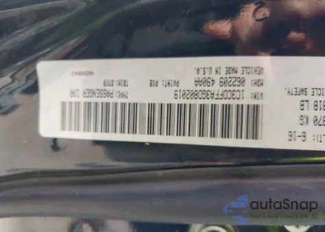 2016 Dodge Dart Sxt Sport Blacktop from USA, damaged, VIN 1C3CDFFA3GD802019